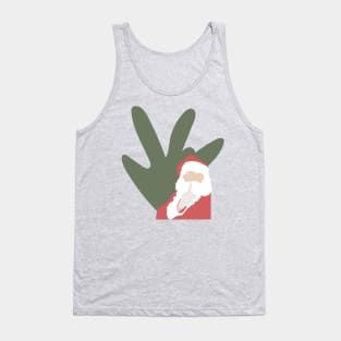 Shhhhh Santa Tank Top